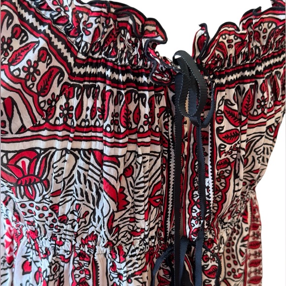 Anna Sui Red Poppy dress from the Spring/Summer 2007 collection. 
Size Medium - Picture 6 of 12